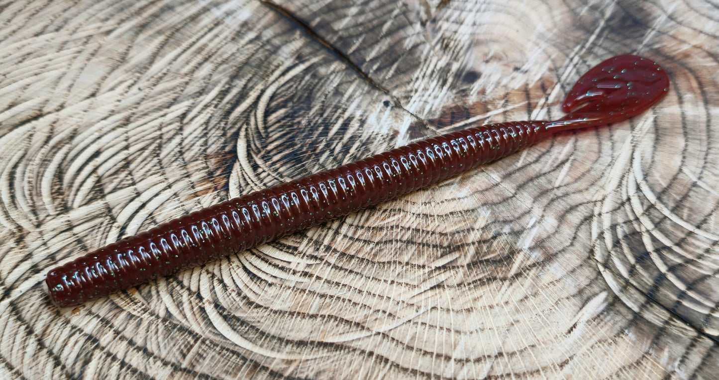 Triple 777 Cutter Worm 7" - 6 Pack
